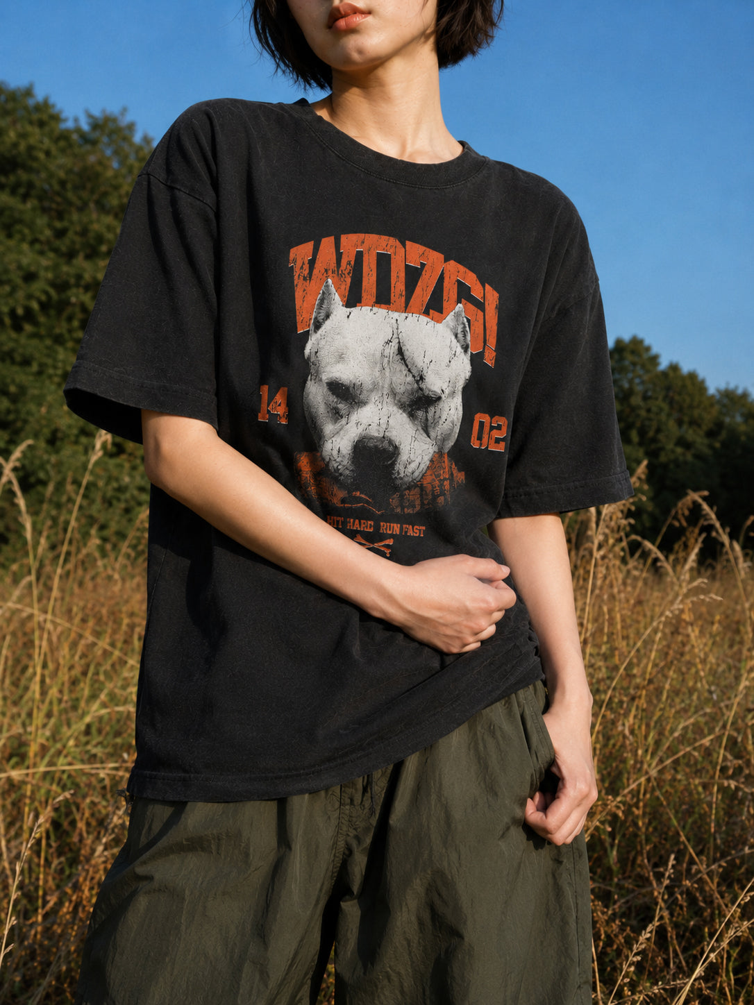 WADEZIG! T-SHIRT - BULLY BLACK