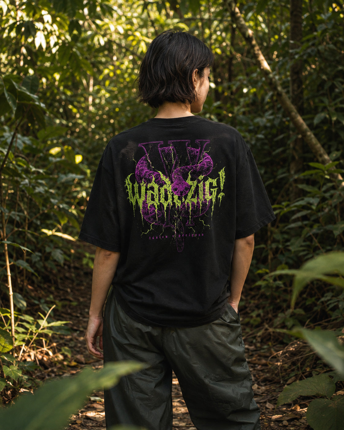 WADEZIG! T-SHIRT - TOXICO BLACK