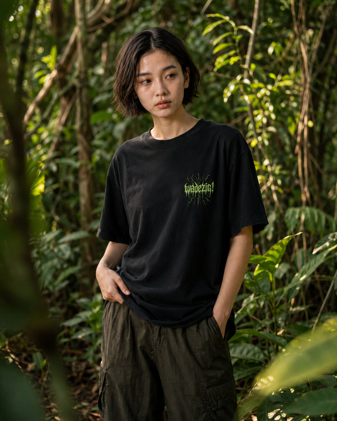 WADEZIG! T-SHIRT - TOXICO BLACK