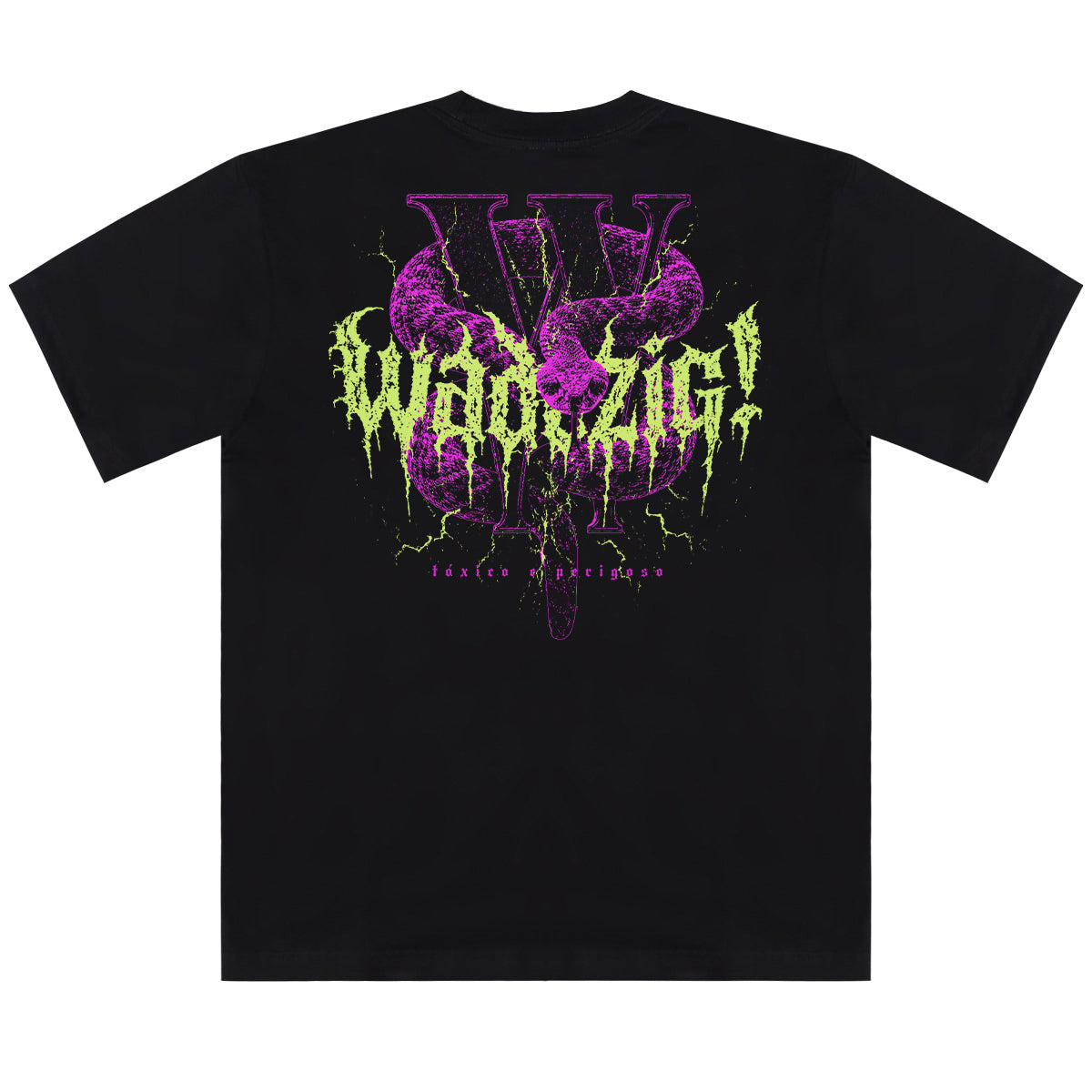 WADEZIG! T-SHIRT - TOXICO BLACK