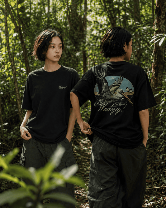 WADEZIG! T-SHIRT - THE WOL BLACK