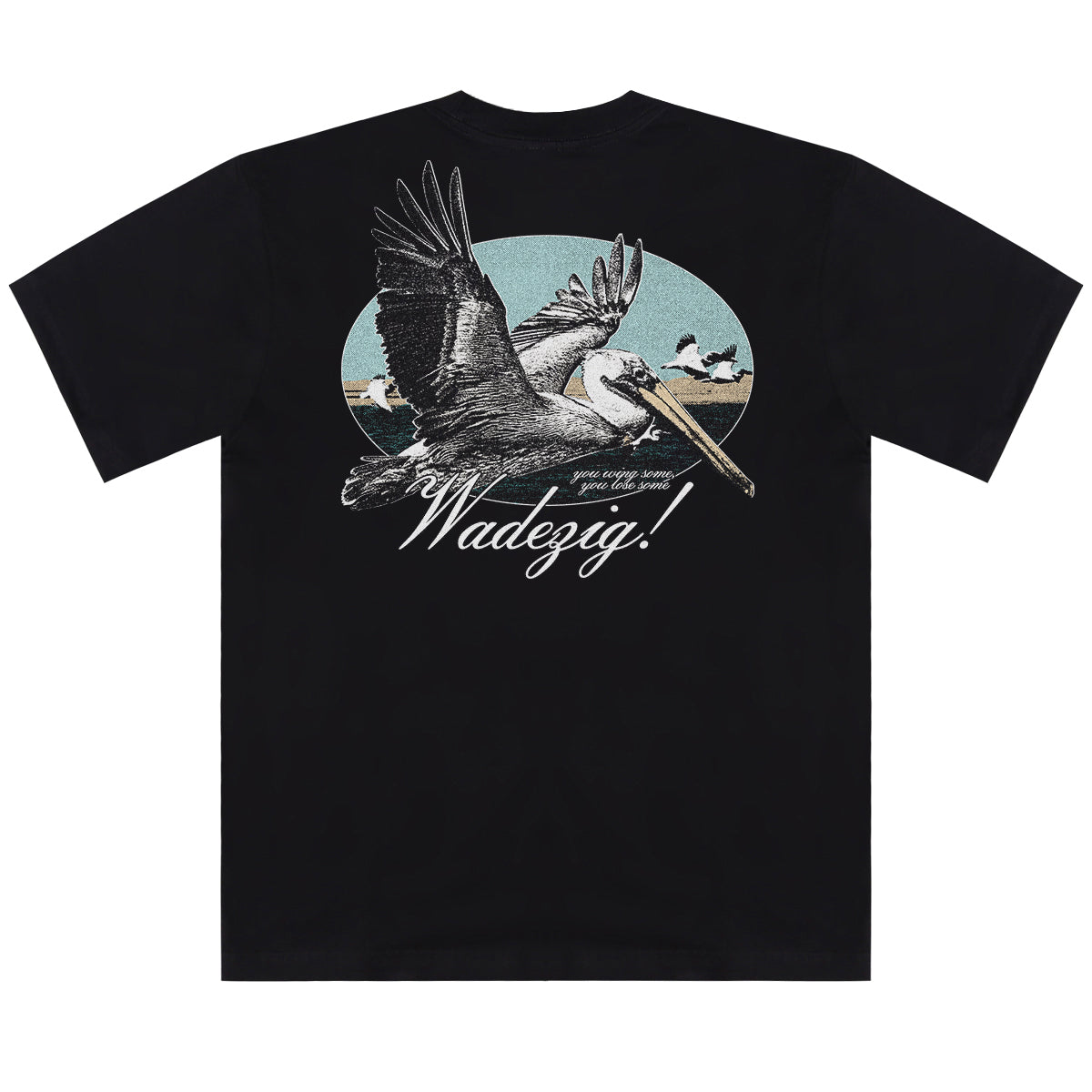 WADEZIG! T-SHIRT - THE WOL BLACK