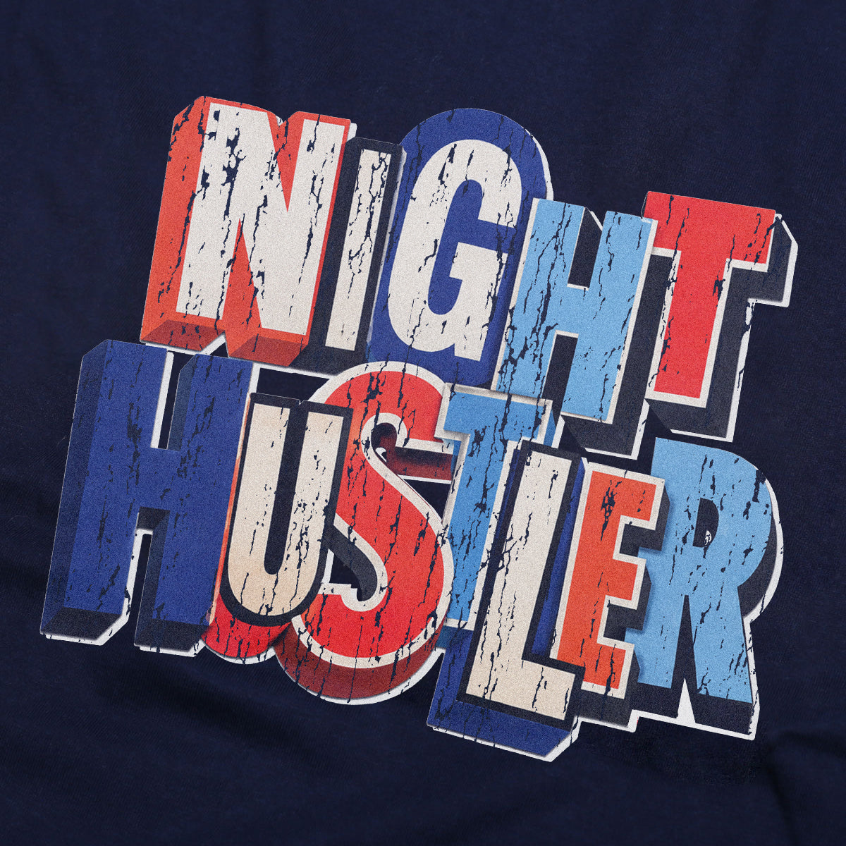 WADEZIG! T-SHIRT - KOLAS NAVY