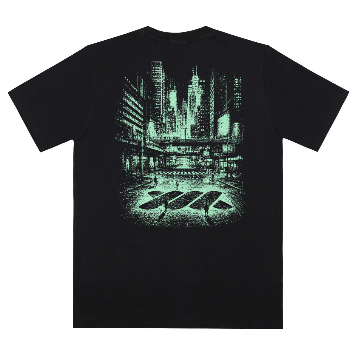 WADEZIG! T-SHIRT - NEW CITY BLACK