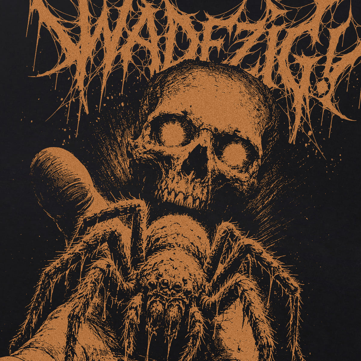 WADEZIG! T-SHIRT - WRESTO ROCKTOBER SERIES BLACK