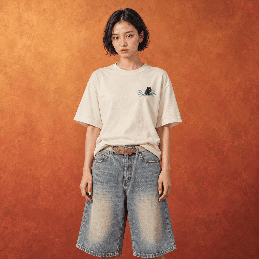 WADEZIG! T-SHIRT - WILDBOY CREAM