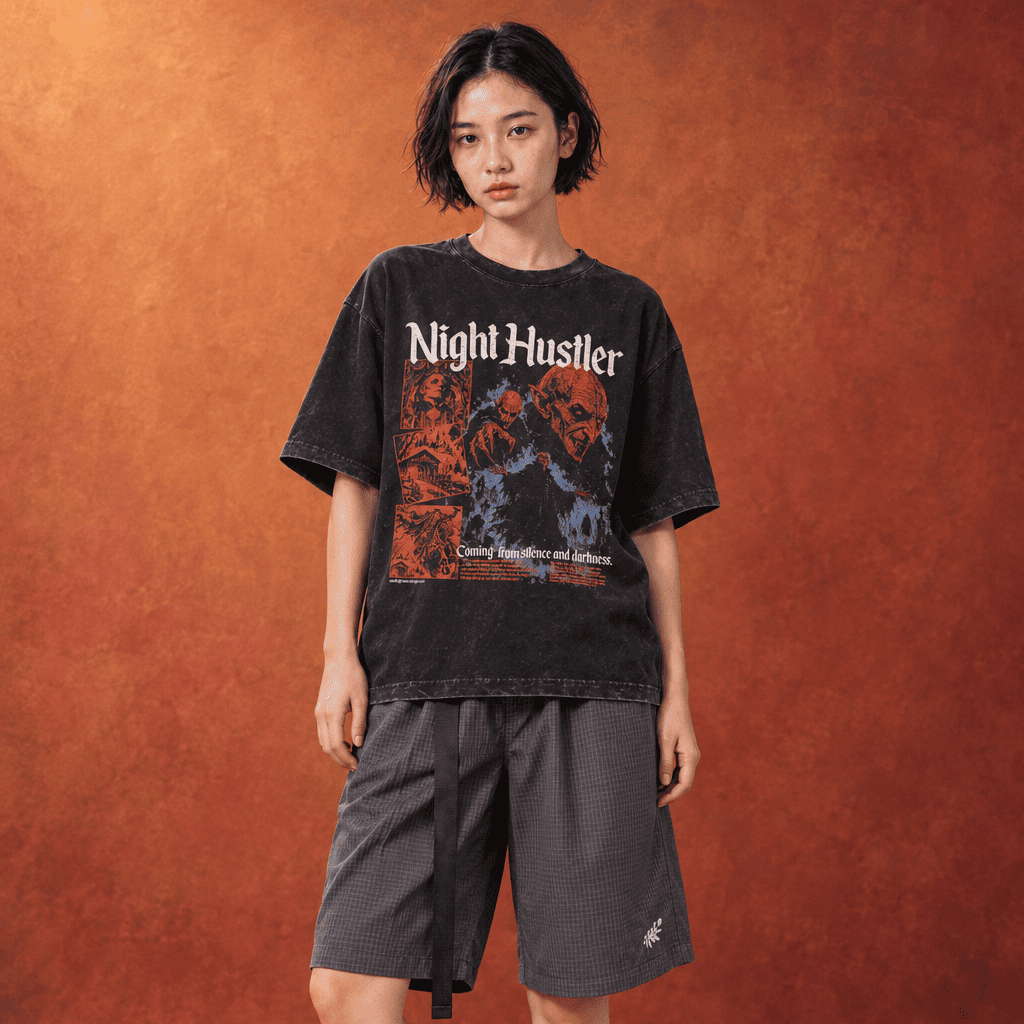 WADEZIG! T-SHIRT - DRACULA PRMIUM VINTAGE