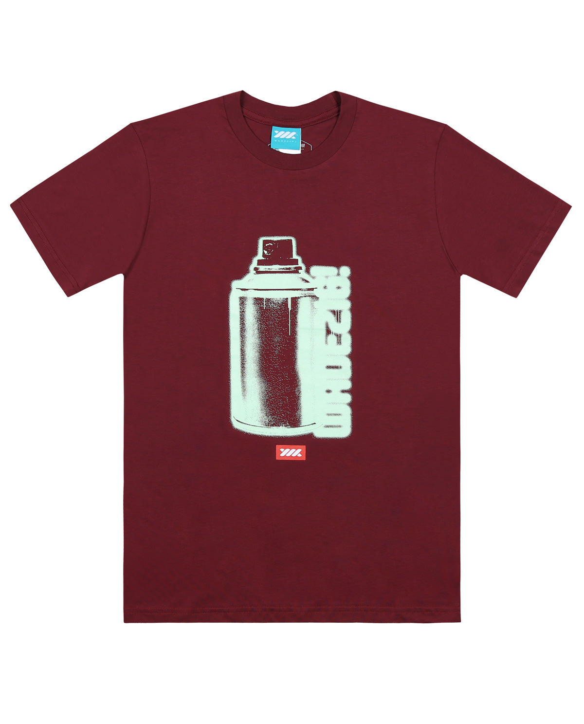 WADEZIG! T-SHIRT - SPRAY MAROON TEES