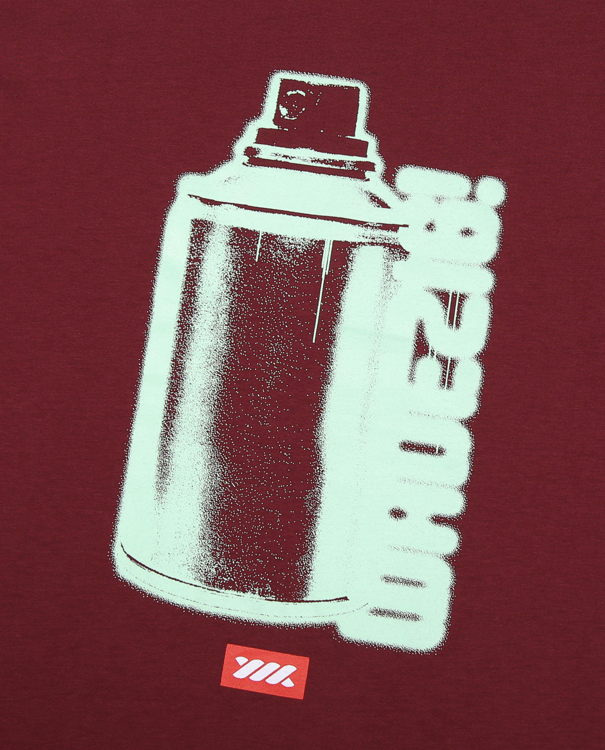 WADEZIG! T-SHIRT - SPRAY MAROON TEES