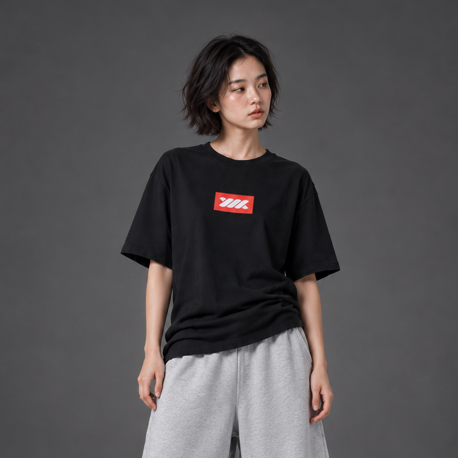 WADEZIG! T-SHIRT - TWISTYBOX CLASSIC BLACK