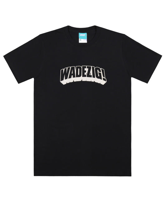 WADEZIG! T-SHIRT - MAD BLACK