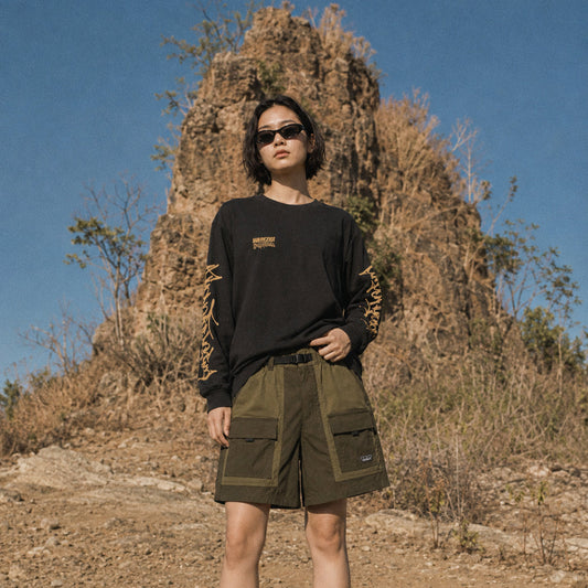 WADEZIG T-SHIRTS - TAGTWO LS BLACK