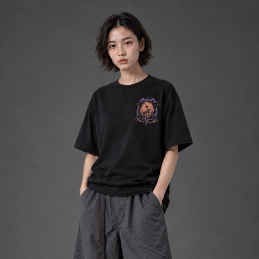 WADEZIG T-SHIRT - CIRCUS BLACK