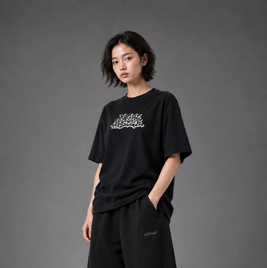 WADEZIG! T-SHIRT - STYLE BLACK