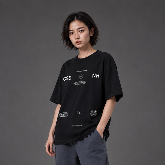 WADEZIG! T-SHIRT - PACKER BLACK