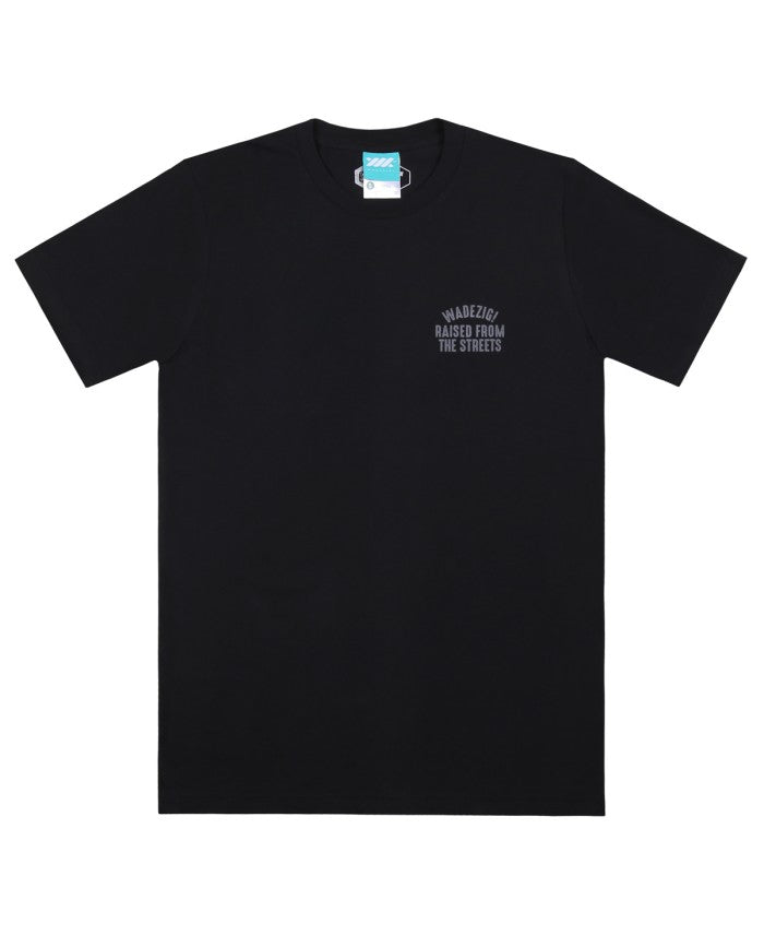 WADEZIG! T-SHIRT - RAISED BLACK TEES