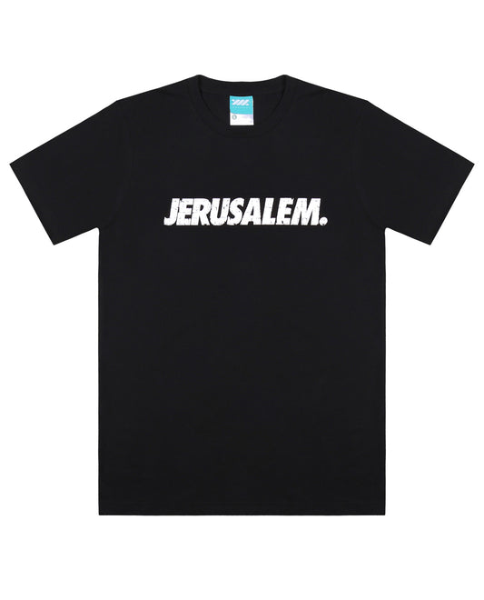 WADEZIG! T-SHIRT - JERUSALEM BRICK BLACK #2