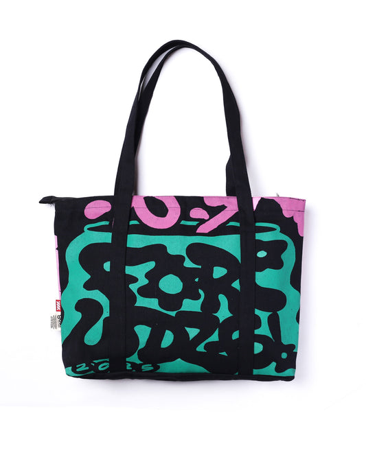 WADEZIG BAG - GORI X WADEZIG! TOTEBAG BLACK