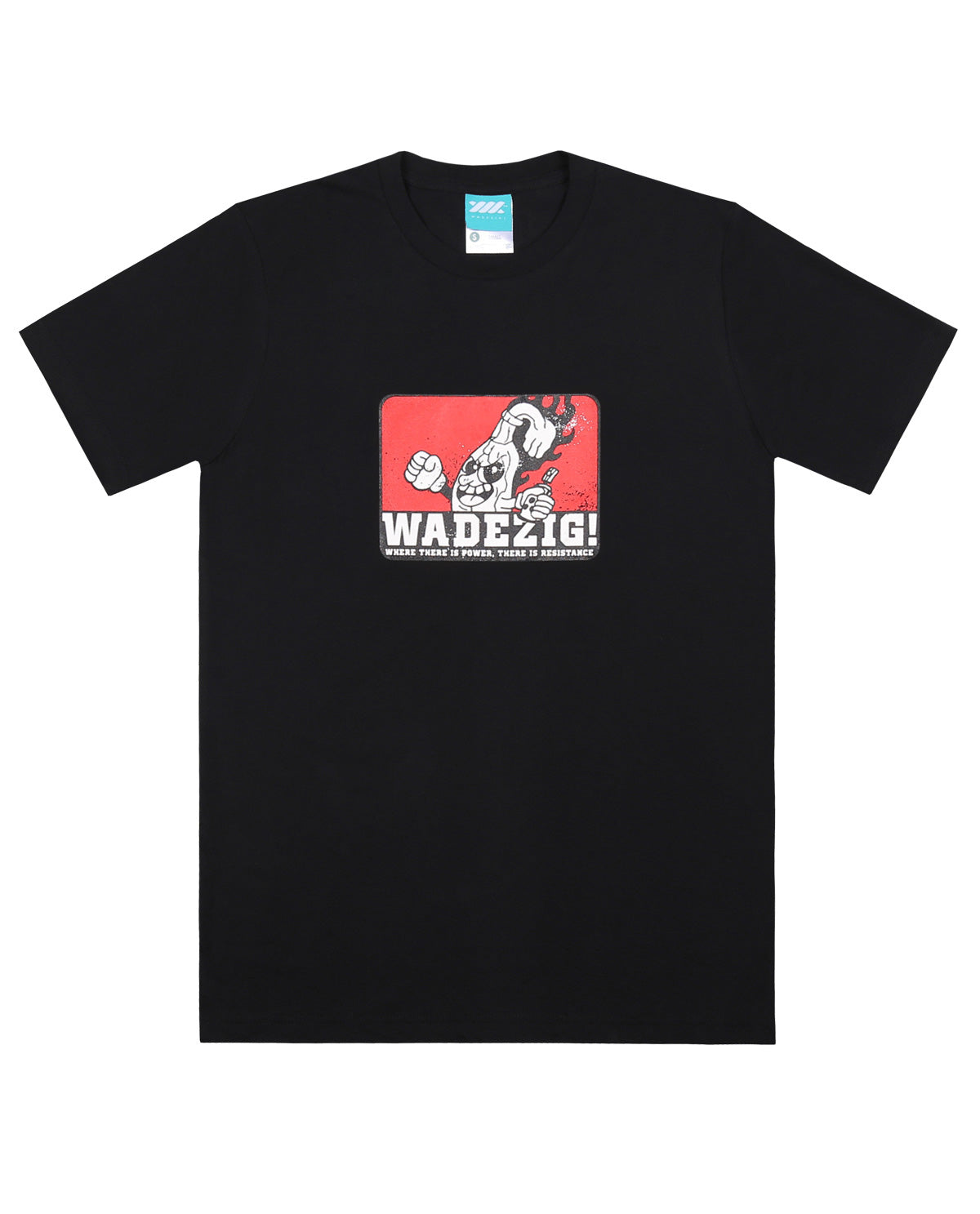 WADEZIG! T-SHIRT - POWER BLACK