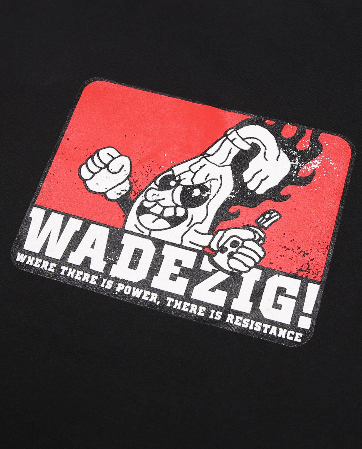 WADEZIG! T-SHIRT - POWER BLACK