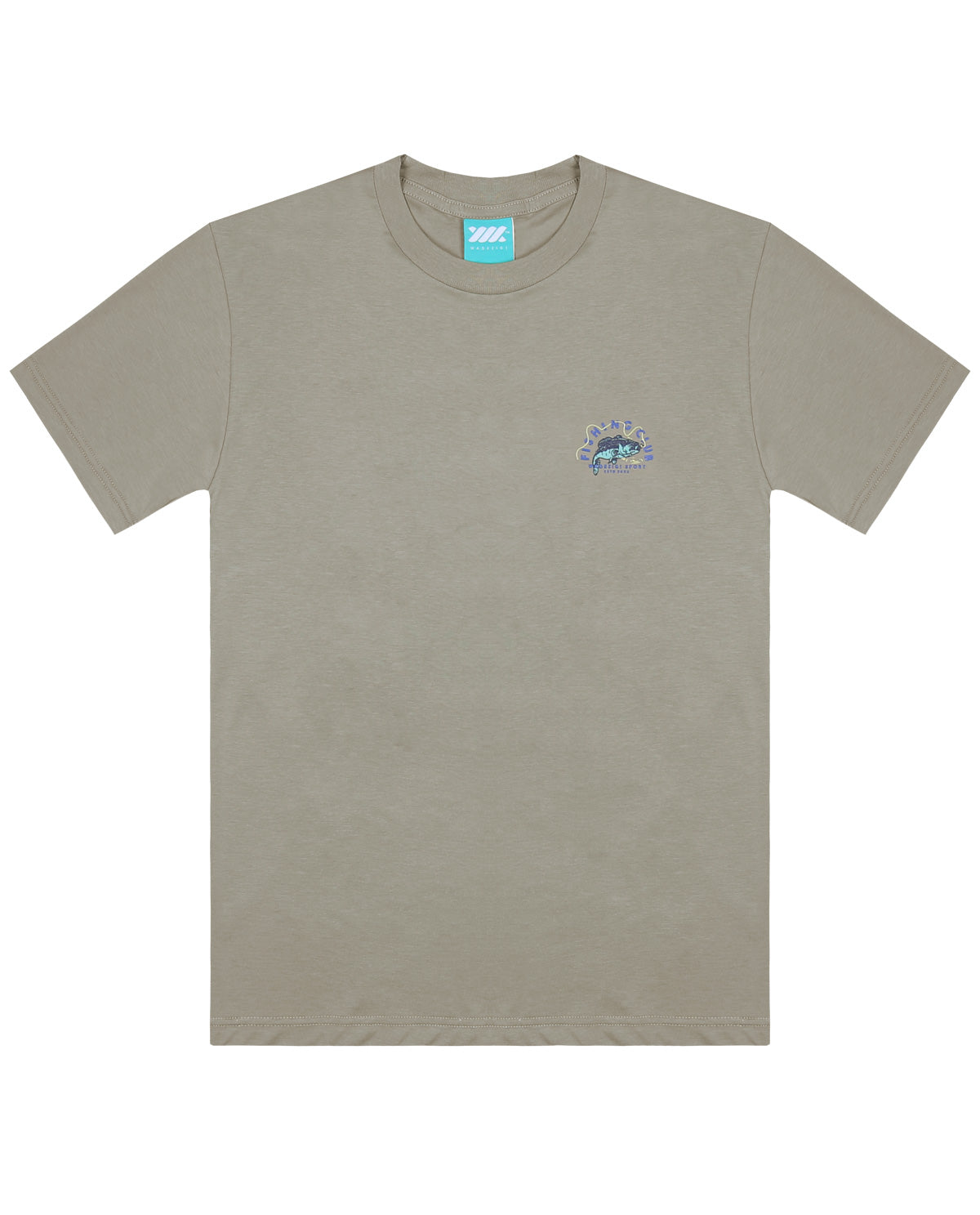 WADEZIG! T-SHIRT - FISHING SAGE GREEN