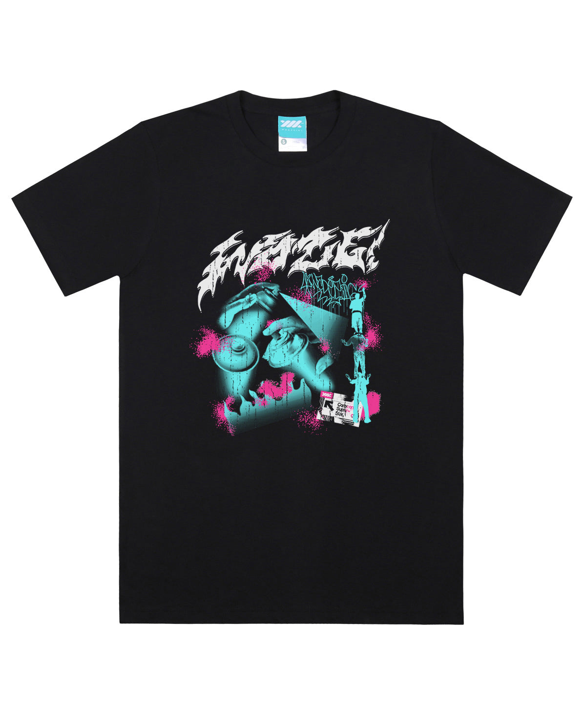 WADEZIG! T-SHIRT - GRAFER BLACK