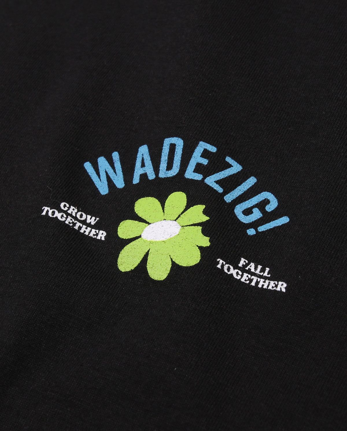 WADEZIG! T-SHIRT - TOGETHER BLACK