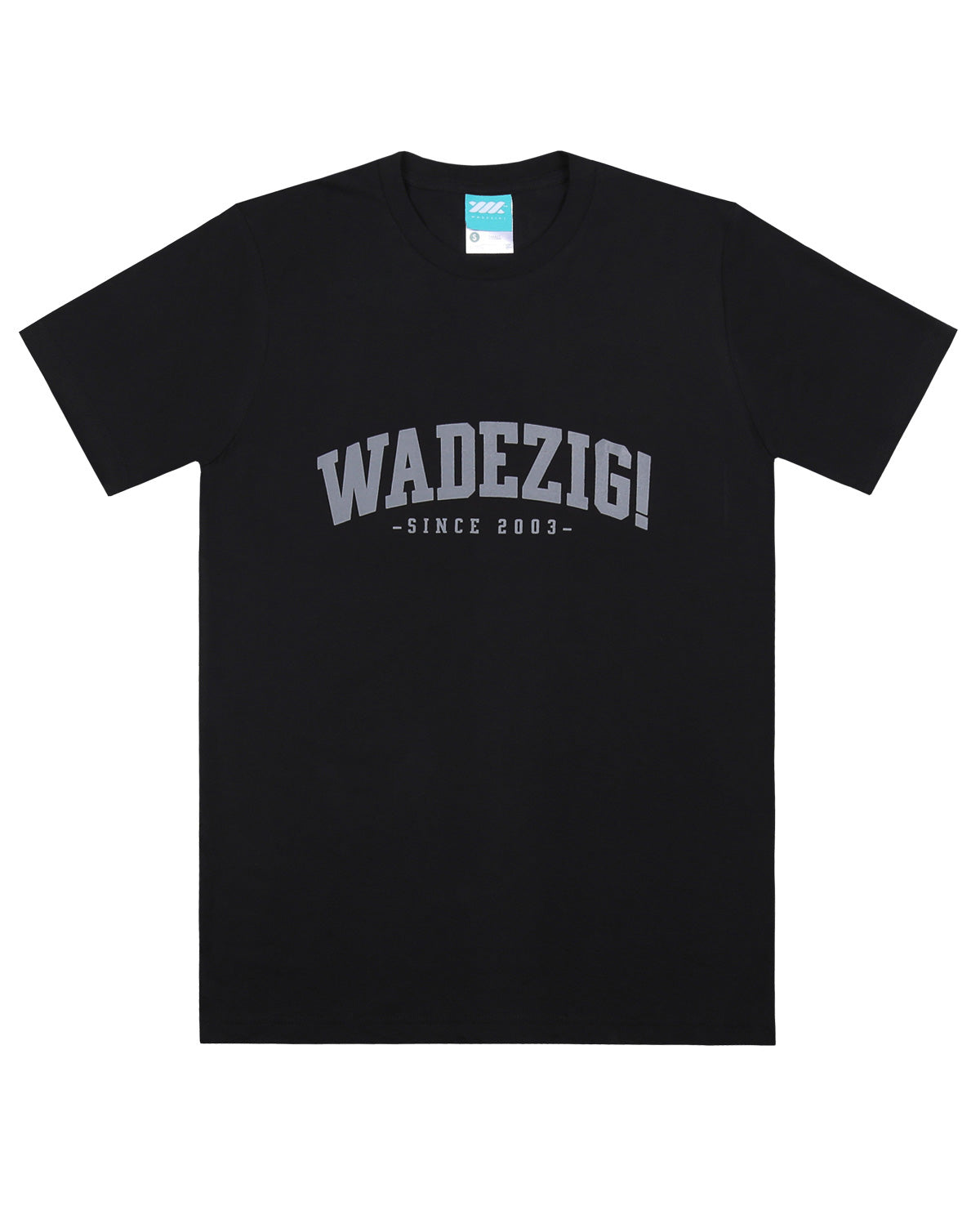 WADEZIG! T-SHIRT - STENO BLACK