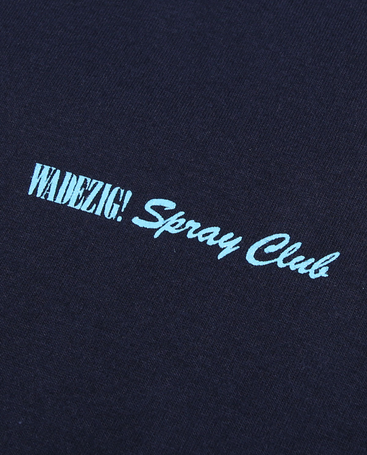 WADEZIG! T-SHIRT - FANCY NAVY