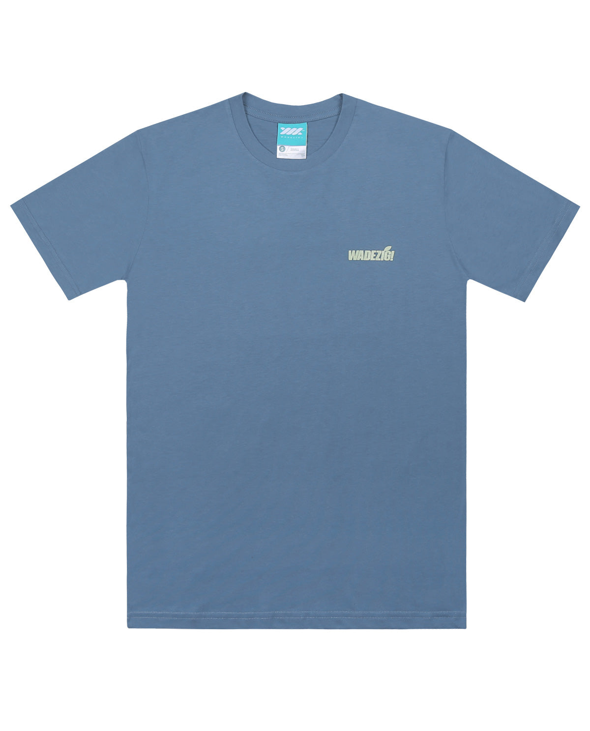 WADEZIG! T-SHIRT - RENEWABLE MINERAL BLUE