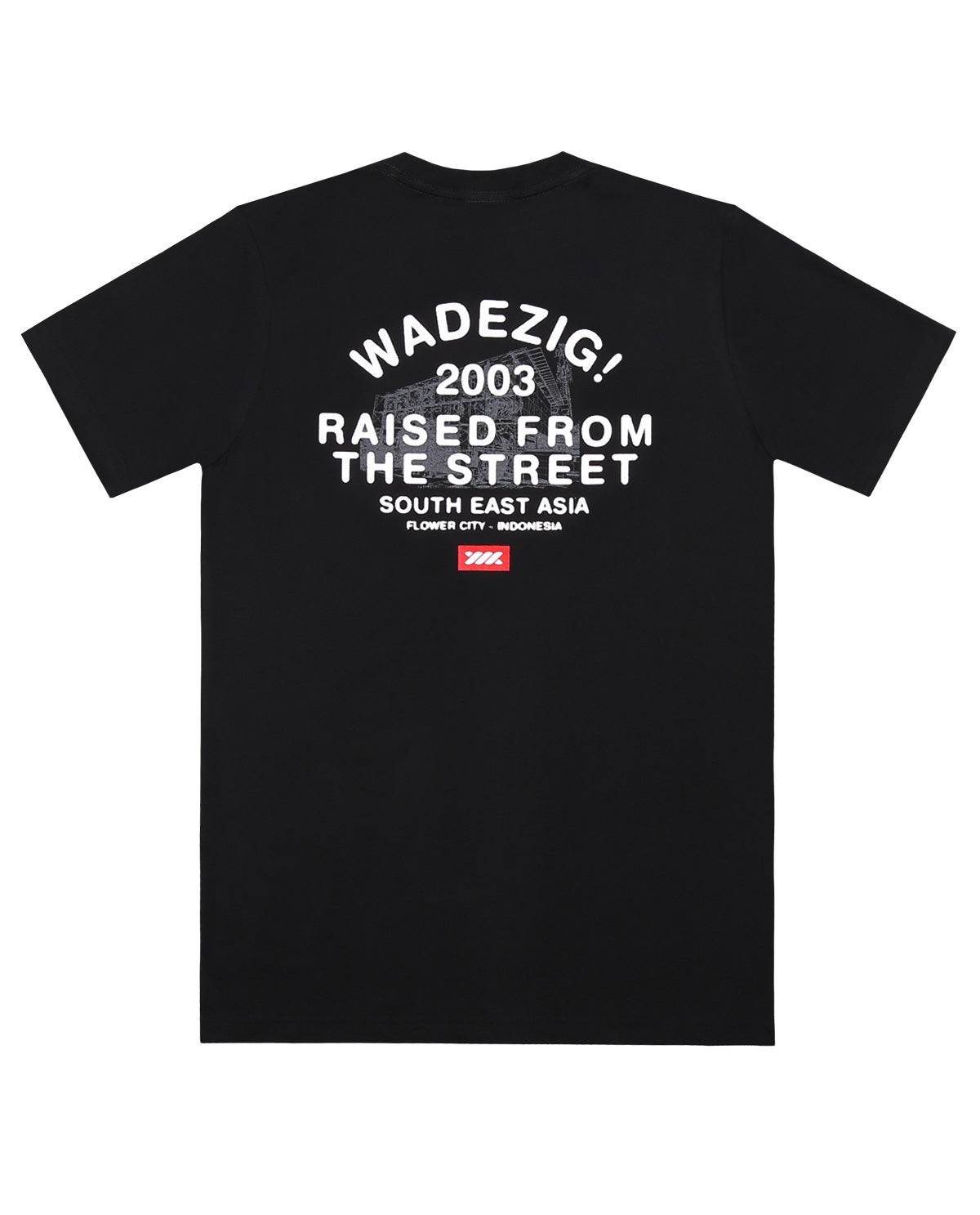 WADEZIG! T-SHIRT - PLAY GROUND BLACK