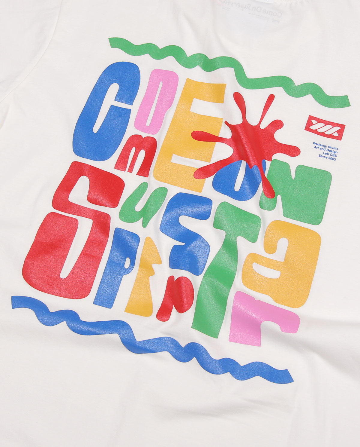 WADEZIG! T-SHIRT - SPLASY BW