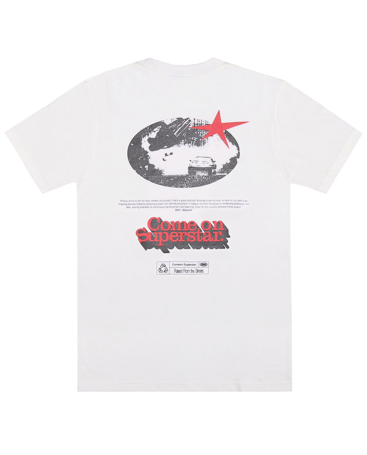 WADEZIG! T-SHIRT - STRIVE BW