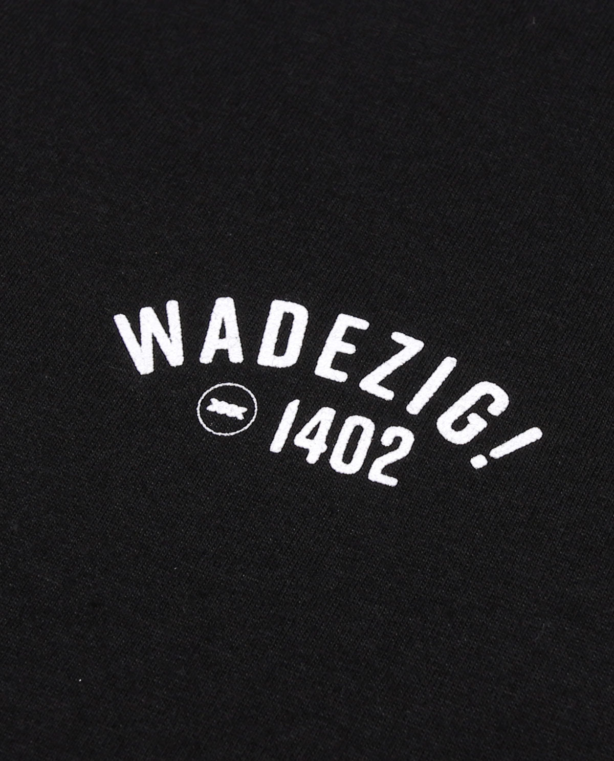 WADEZIG! T-SHIRT - CRIMINAL BLACK