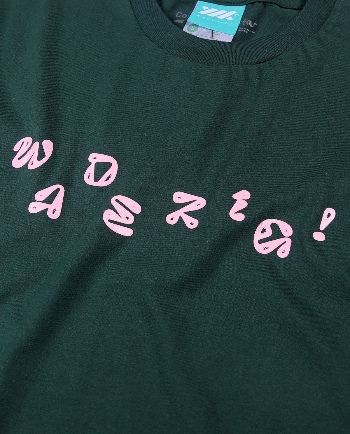 WADEZIG! T-SHIRT - AEOS GREEN