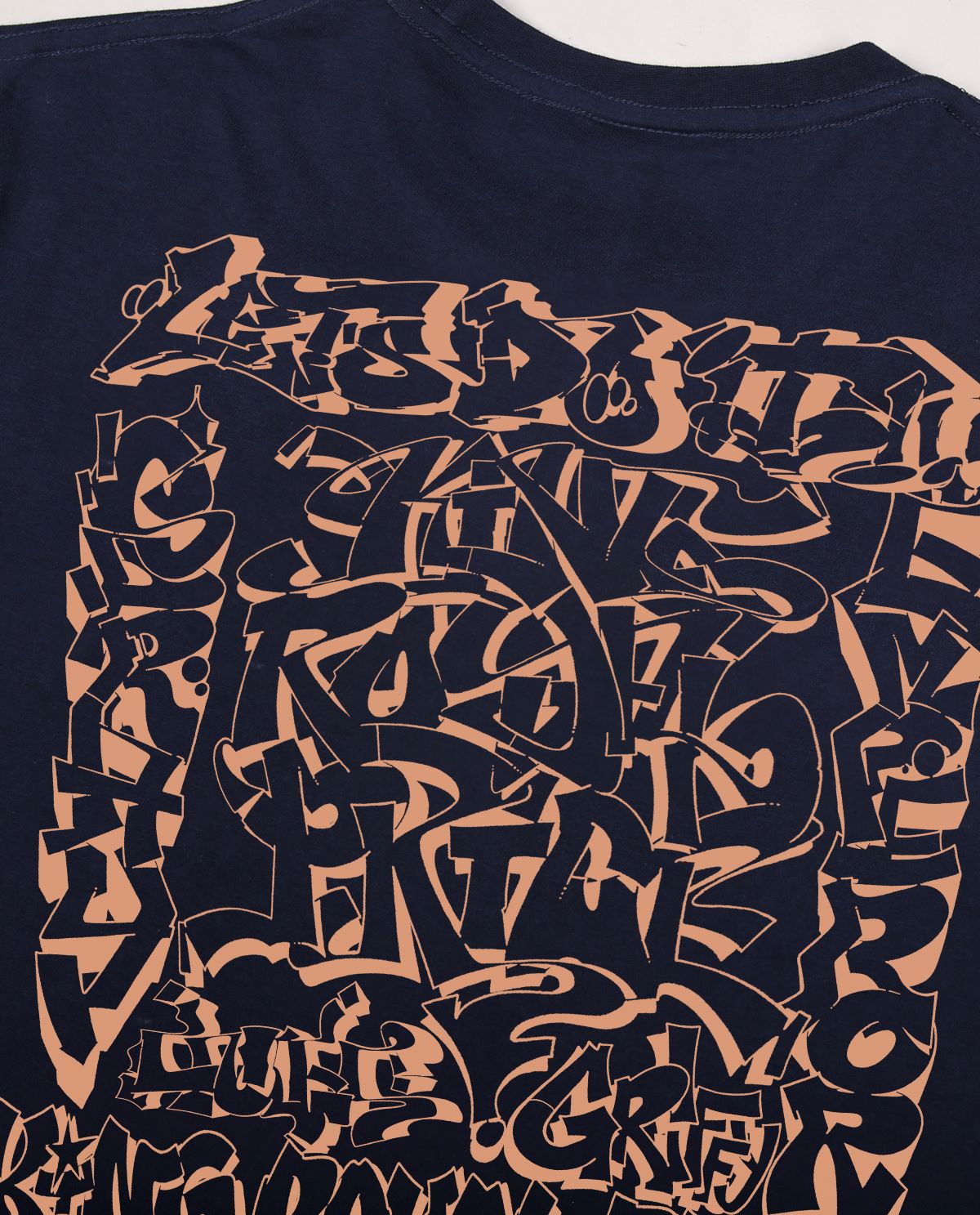 WADEZIG! T-SHIRT - WDZG X DITON KING LS NAVY