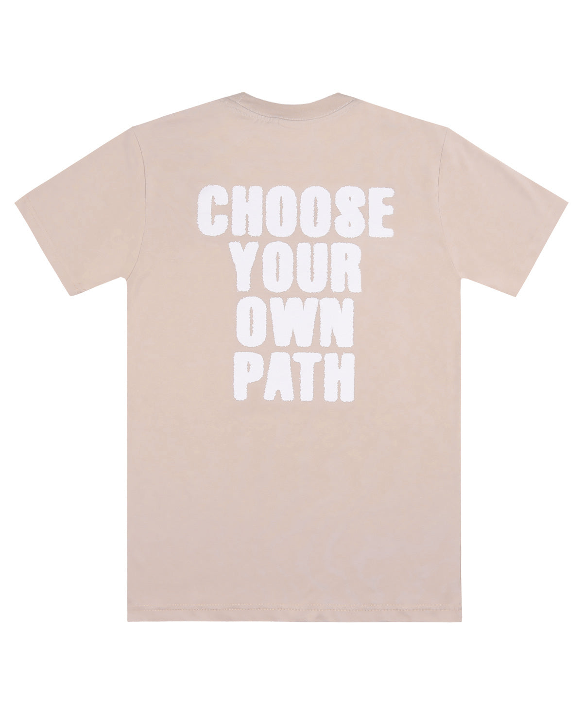 WADEZIG! T-SHIRT - PATH LIGHT BROWN