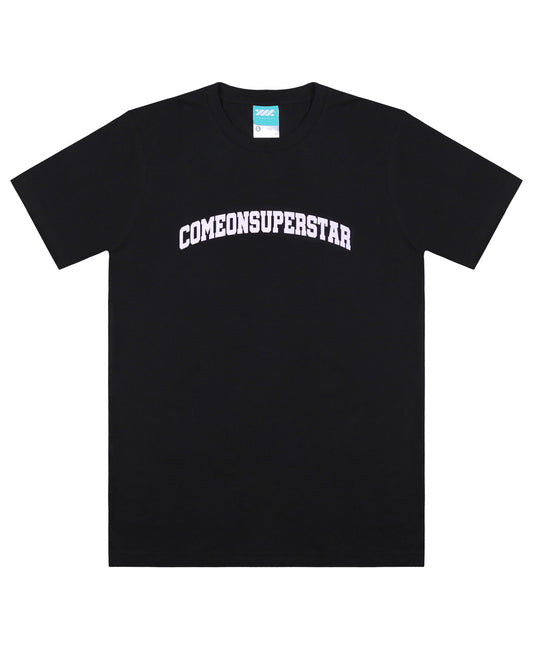 WADEZIG! T-SHIRT - FESTIVE BLACK