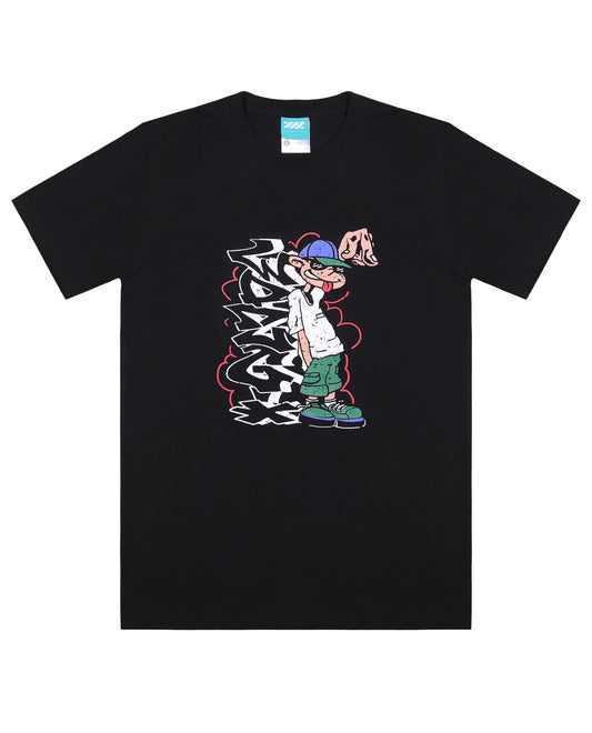 WADEZIG! T-SHIRT - FUCKA BLACK