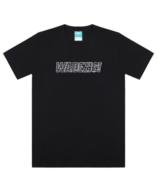 WADEZIG! T-SHIRT - WIRSIL BLACK