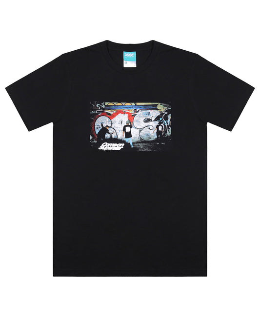 WADEZIG! T-SHIRT - MOMENTO BLACK