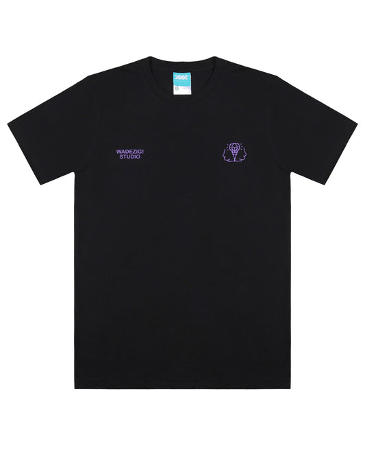 WADEZIG! T-SHIRT - NOTHING BLACK