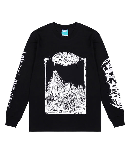 WADEZIG! T-SHIRT - SABRINA ROCKTOBER SERIES LS BLACK