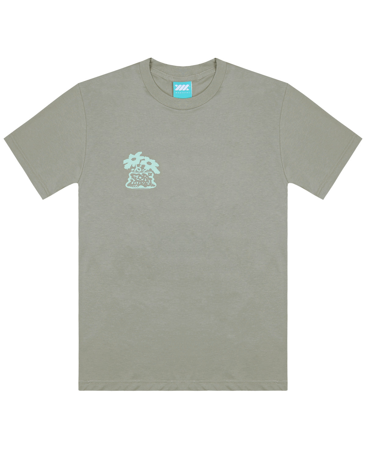 WADEZIG T-SHIRT - GORI X WADEZIG! SS SAGE GREEN