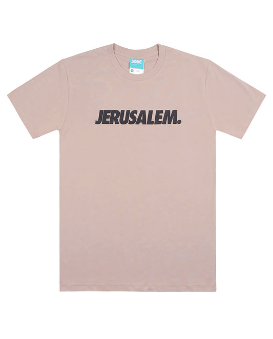 WADEZIG! T-SHIRT - JERUSALEM BROWN
