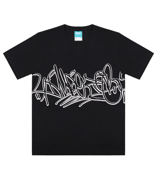 WADEZIG T-SHIRT - HOLLO BLACK