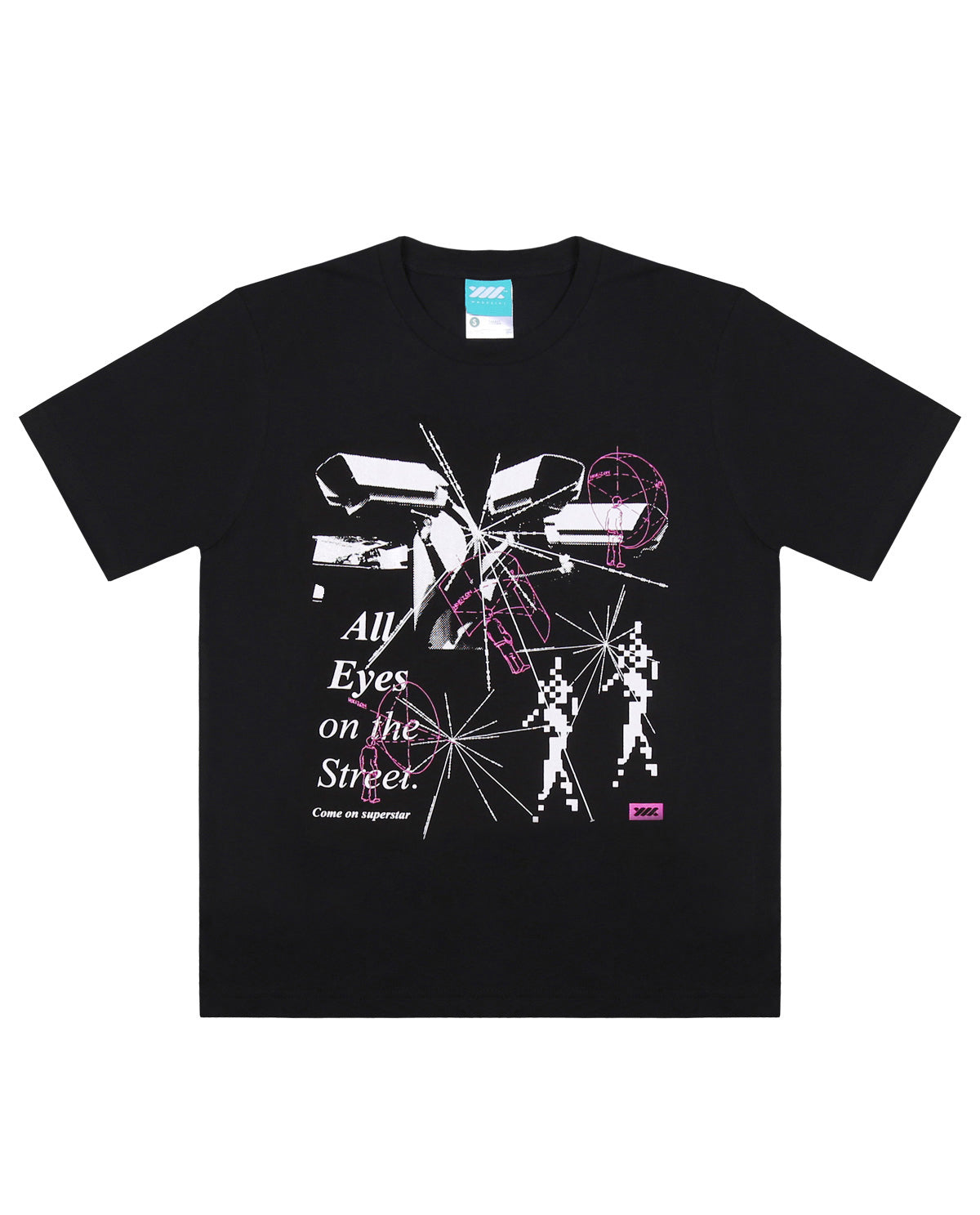 WADEZIG T-SHIRTS - AYOZ BLACK