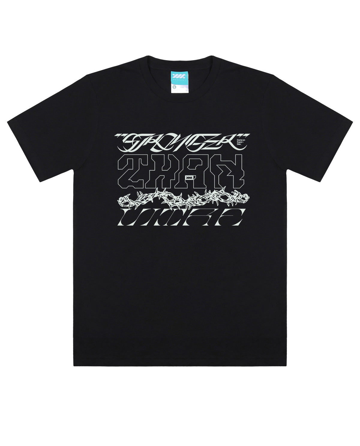 WADEZIG! T-SHIRTS - TYPEFA BLACK