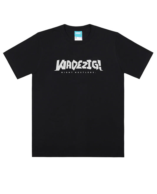WADEZIG! T-SHIRT - SYNTH BLACK