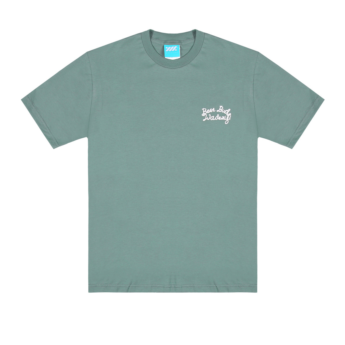WADEZIG! T-SHIRTS - BFF MINERAL GREEN